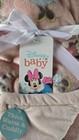 Disney Baby Minnie Mouse Pink Plush Blanket 30x40 Baby Girls Soft Warm Cuddly