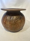 Handcrafted Decorative Pottery Vase With Geometric Patterns