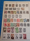 Siam Thailand Stamp Collection On Album Pages