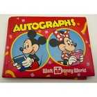 Vintage Walt Disney World Autograph Books Lot Mickey Minnie Alice Goofy J069