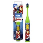 Oral-b Kid s Battery Toothbrush Featuring Marvel s 1 Count  pack Of 1   Red