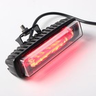 Led Forklift Safety Light - Red Zone Warning Lamp For Warehouse  10-80v  1pc
