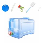 Water Jug With Spigot   Countdown Lid - Bpa Free Portable Camping 3 17 Gallon