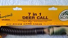 Vintage Big River Game Calls 10  Camo 7 In 1 Deer Call Mick Lacy W box Hunting 