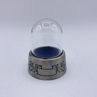 Tiny Treasures Tooth Holder Baby First Tooth Keepsake  box - Brushed Metal