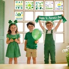 6 Sheets St  Patrick s Day Window Clings Gel  Easter Jelly Window Stickers For 