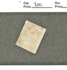 Us Scott   10  Three Cent Orange Brown  Imperf  Double Cancel  1857