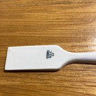 Vtg Coors 04 Laboratory Porcelain Spatula With Spoon