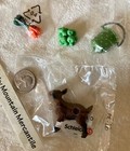 Schleich Lot Goat Kid Baby 13829 Brown  Black New Sealed Tabs   Feed   Bucket