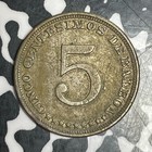 1929 Panama 5 Centesimos Lot t6360