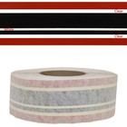 Tracker Boat Pinstripe Decal 326628   Red Black 2 1 2 Inch X 150 Feet