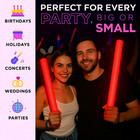 Led Foam Glow Sticks 100 Pack Light Up Foam Sticks Flashing Batons Party Concert