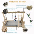 Bird Playground Parrots Play Stand Parrot Perch Gym Playpen For Cockatoo Conure   