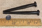 2 1 2  Rosehead 200 Nails Antique Square Wrought Iron Spikes Decorative 2 5 