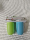 Munchkin 0073528247022 Miracle 360 Trainer Cup 7oz 2 Pack Blue green
