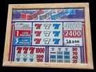 Vintage Slot Machine Glass From Ballys 4 Signs Framed 2 Glass 2 Plastic 