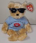 Ty Beanie Baby Summerfest The Bear  greater Milwaukee Area Exclusive  8 5  Mwmts
