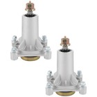 For 42  Craftsman Husqvarna Poulan Deck Rebuild Kit Belt Blades Spindles Pulleys