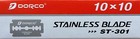 100 Dorco St301 Double Edge Blades Platinum Plus Fast Shipping