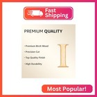 1 Pack Official Greek Wooden Letters For Crafts  Iota - 6  Classic Font Single L
