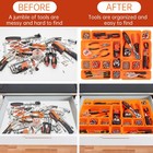 45 Pack Tool Box Organizer Tool Tray Dividers Toolbox Drawer Organizers Storag