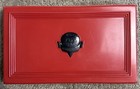 Bakelite Crisloid Top Grade Dominoes  Butterscotch 1 2    W red Case Excellent