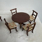 Lot Vintage Wooden Doll House Furniture