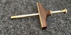 Rosewood Depth Gage Brass With Circular Marking Blade