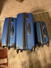 Samsonite Winfield 3 Dlx Hardside Luggage Spinners 3-piece Set 20 25 28 - Blue