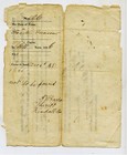 Texas Reconstruction Era    sheriff A h  Barter - Summons For Murder Suspect