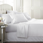 King Sheet Set 6 Piece Hotel Quality Bed Sheet W  4 Pillowcases - Microfiber She