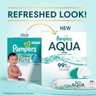 Pampers Aqua Pure Baby Wipes  99  Water  8-pack  448 Total Wipes  Unscented
