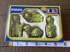 Vintage Hong Kong Miniature Plastic Turtles Set - Different Poses