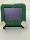 Ohio Art Pocket Etch A Sketch Green Classic Drawing Toy Tested Working