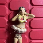Japan Chalk Wear Hula Girl Dancer Hawaii Aloha Pre Owned Vintage 1960s