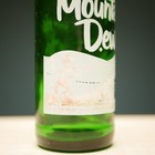 Vintage Mountain Dew Bottle Laughing Pig 10 Oz Red White Hillbilly Head Hat Cap