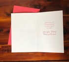 Tender Thoughts Christmas Card   Envelope For A Precious Daughter White Kitten