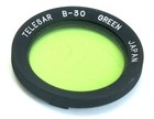 Vintage Telesar B-30 Green Filter Bay 1 Bayonet For Rolleiflex Yashica Tlr Case