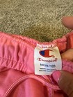 Champion Girls Pink Sweatpants Size 10 12 Drawstring Pull-on Elastic Waist