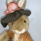 Vintage 1970s Benjamin Bunny Stuffed Plush Eden Beatrix Potter Rabbit
