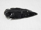 Vintage  Zuni Indian Obsidian Arrowhead Fetish - Extra Fine  