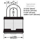 6 Commercial Master Lock Padlocks 1ka Keyed Alike With 12 Keys  2 Keys Per Lock 