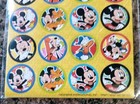Diseny Mickey Mouse   Friends Stickers  4 Sheets   96 Total Teachers Scrapbooks 