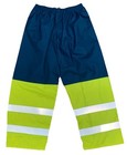 Ritz Safety Hi-vis Workwear Waterproof Rain Pants Reflective Green Class E New