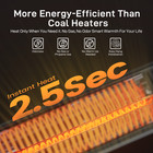 Wall Mounted Patio Heater Outdoor Electric Infrared 1500w Waterproof Remote