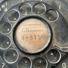 1956 Western Electric Model 500 Black Rotary Telephone  No Rust Needs Tlc 