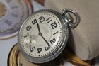Vintage Swiss Casdobes De Luxe 16 Size 17 Jewels Pocket Watch