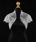 Lace Appliques Wedding Dress Topper Jacket For Bride Short Sleeves Wraps Bolero