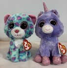 Ty Beanie Boos Plush Lot Athena Sydney Leona Igor Patches Icy Bloom Alpine
