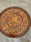 Antique Neoclassical French Ormolu Mounted Pedestal Table   Inlay  Vgc
